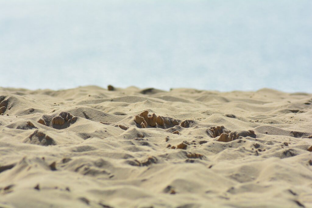 Plage de détection métaux