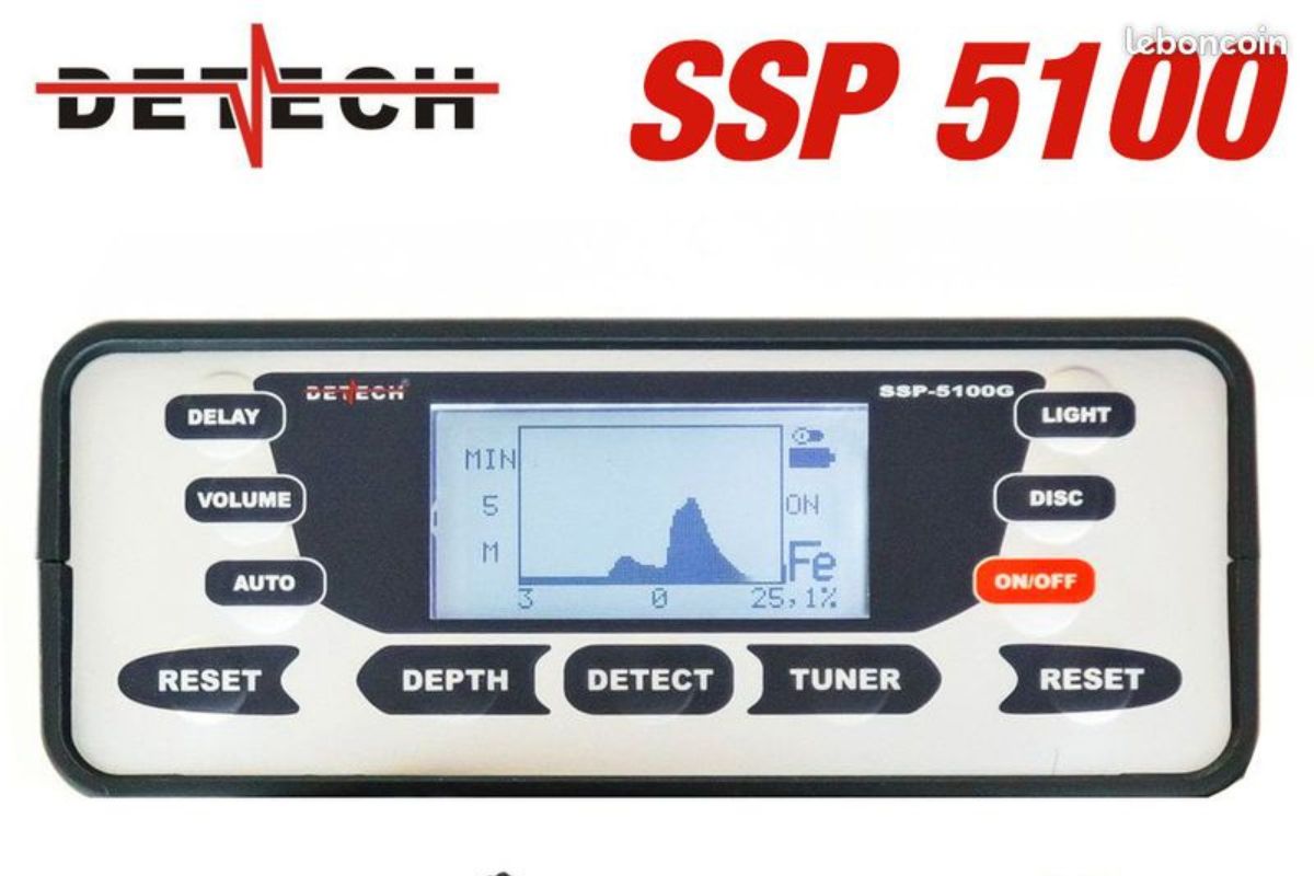 Marque Detech détecteurs métaux