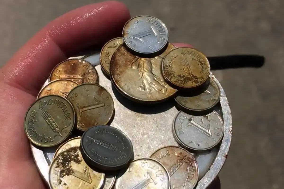 monnaie aimantée