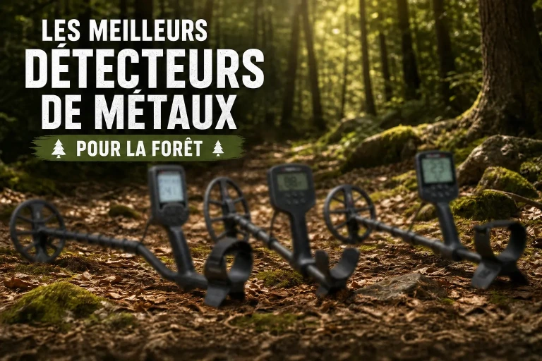 Guide complet des détecteurs de métaux adaptés à la détection en forêt focus été 2026