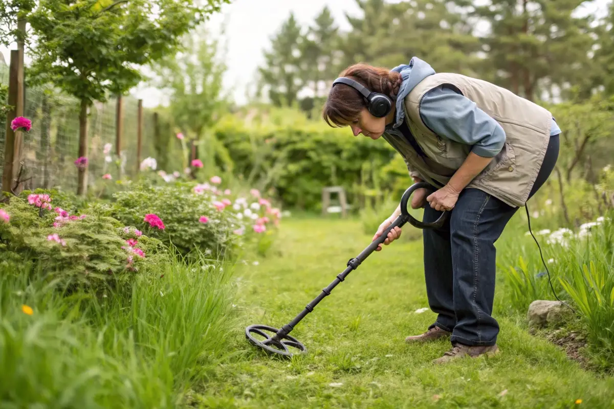 détecteurs métaux jardin