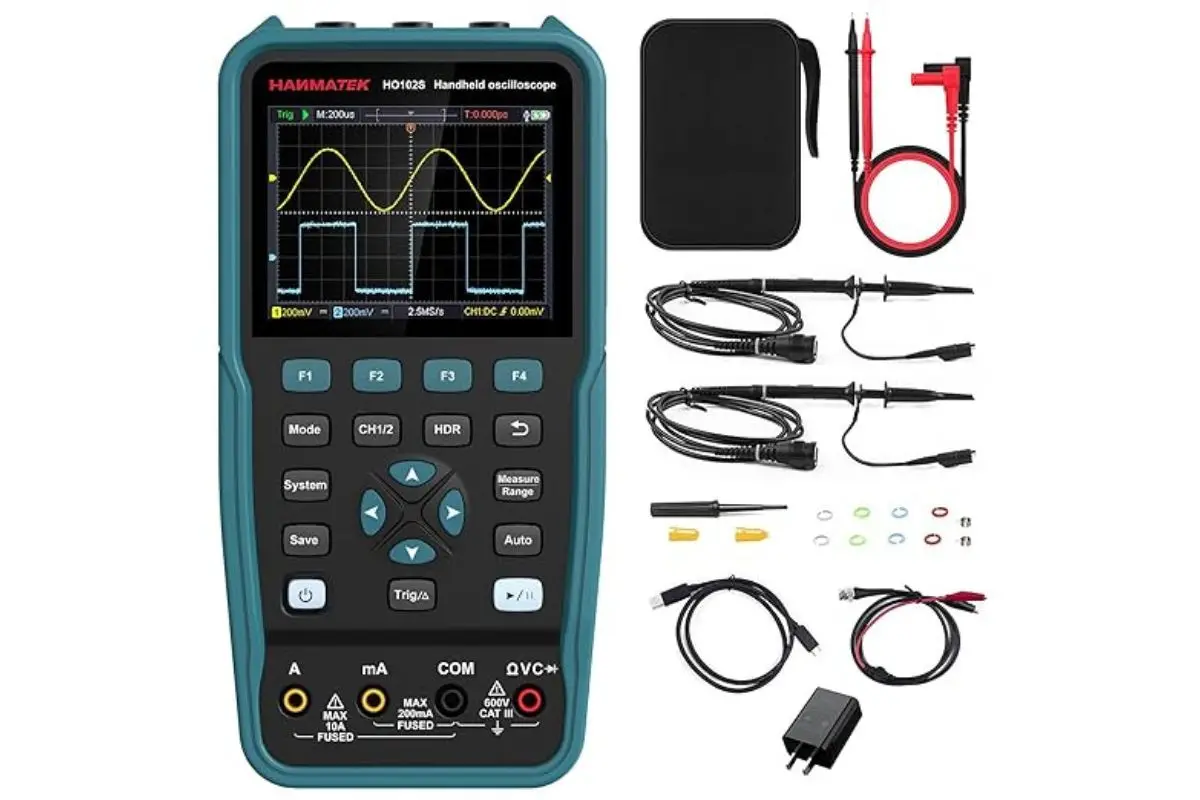 Test et avis des oscilloscopes-multimètres HANMATEK HO52 et HO102S