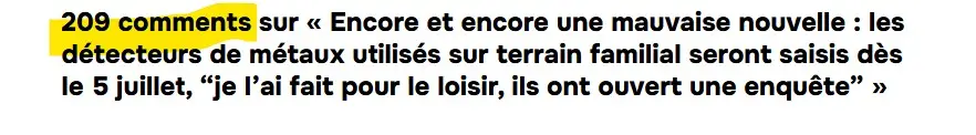 BUZZ Détecteur métaux
