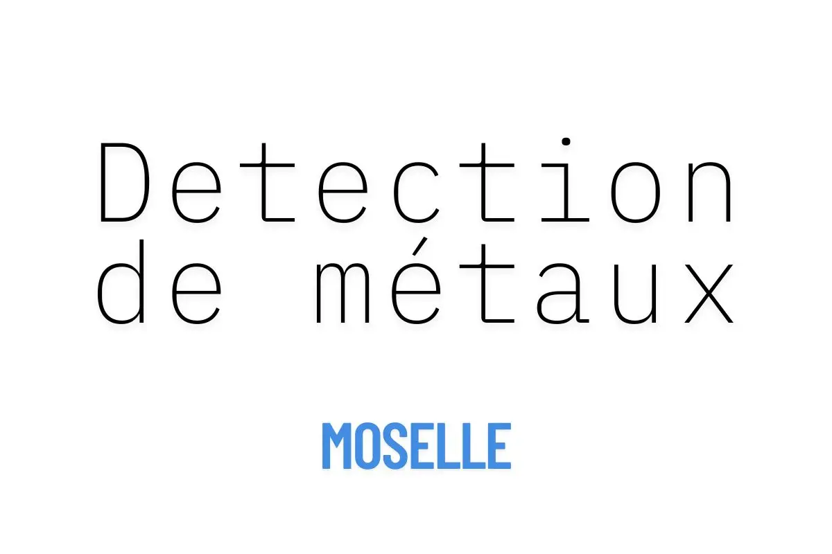 Détection de métaux MOSELLE