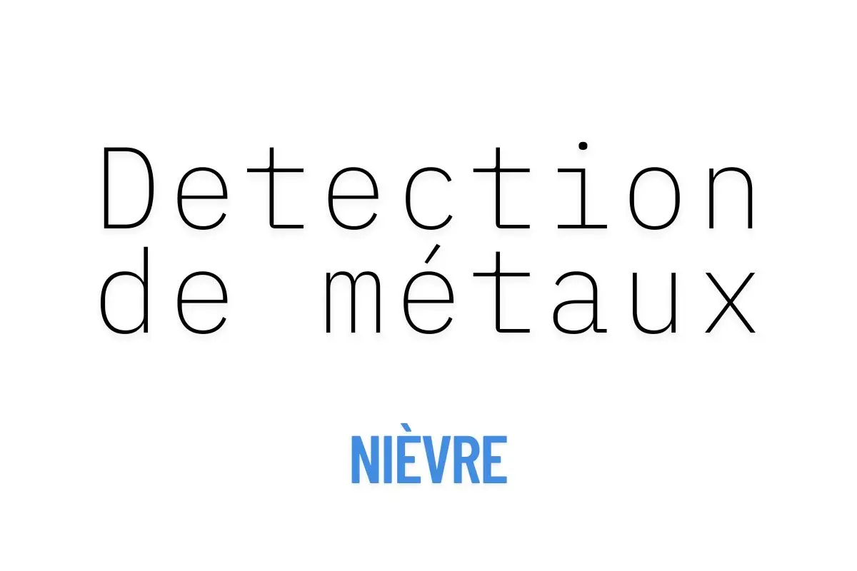 Détection de métaux Nièvre