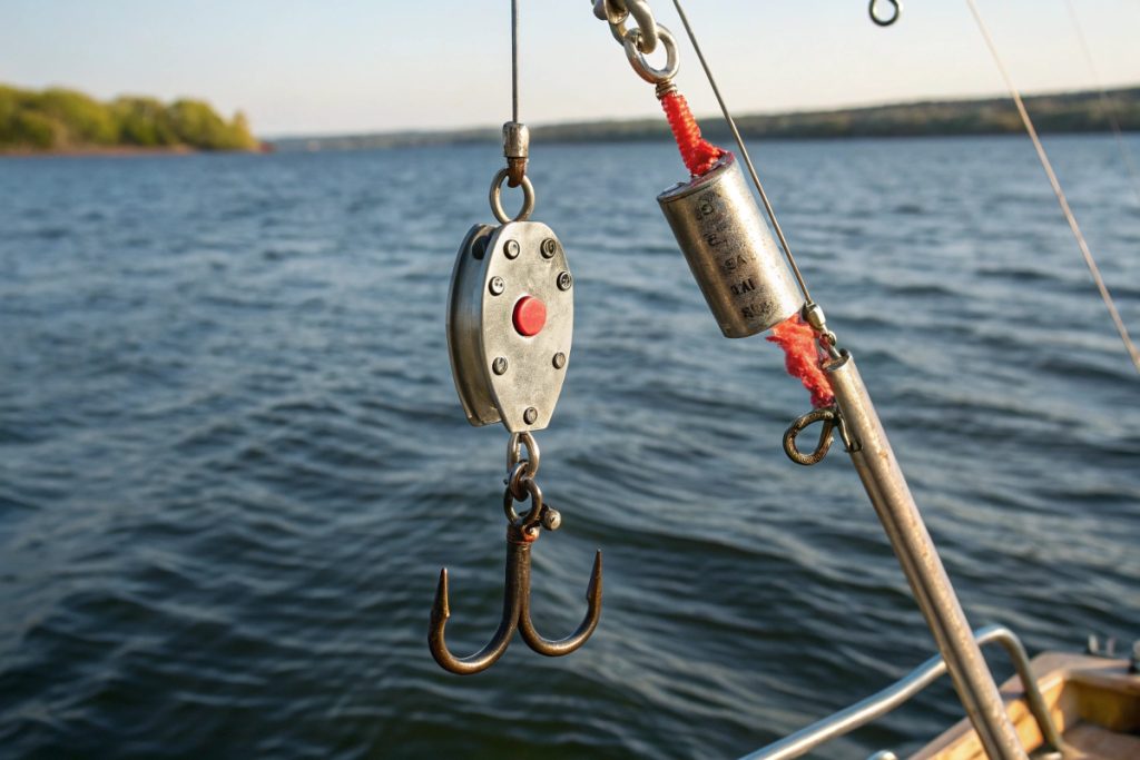 Grappin de pêche à l'aimant