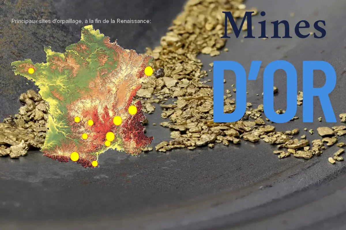 les mines d'or en france 2025µ