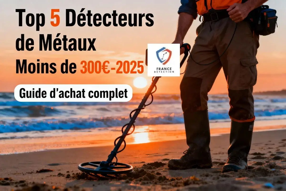 MEILLEURS détecteurs métaux 2026 300 euros