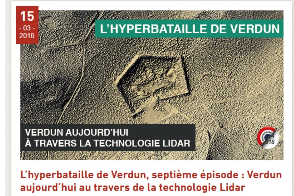 LIDAR technologie archéologie