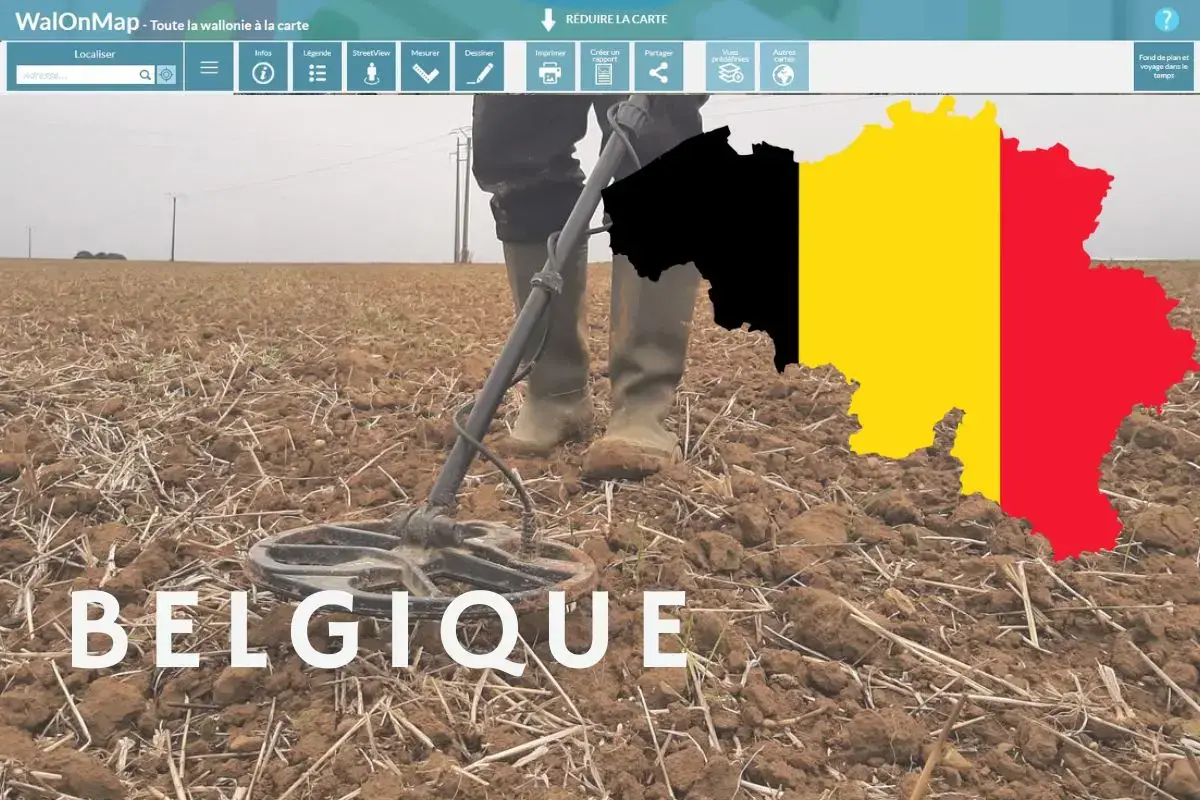 détection métaux en belgique guide 100%