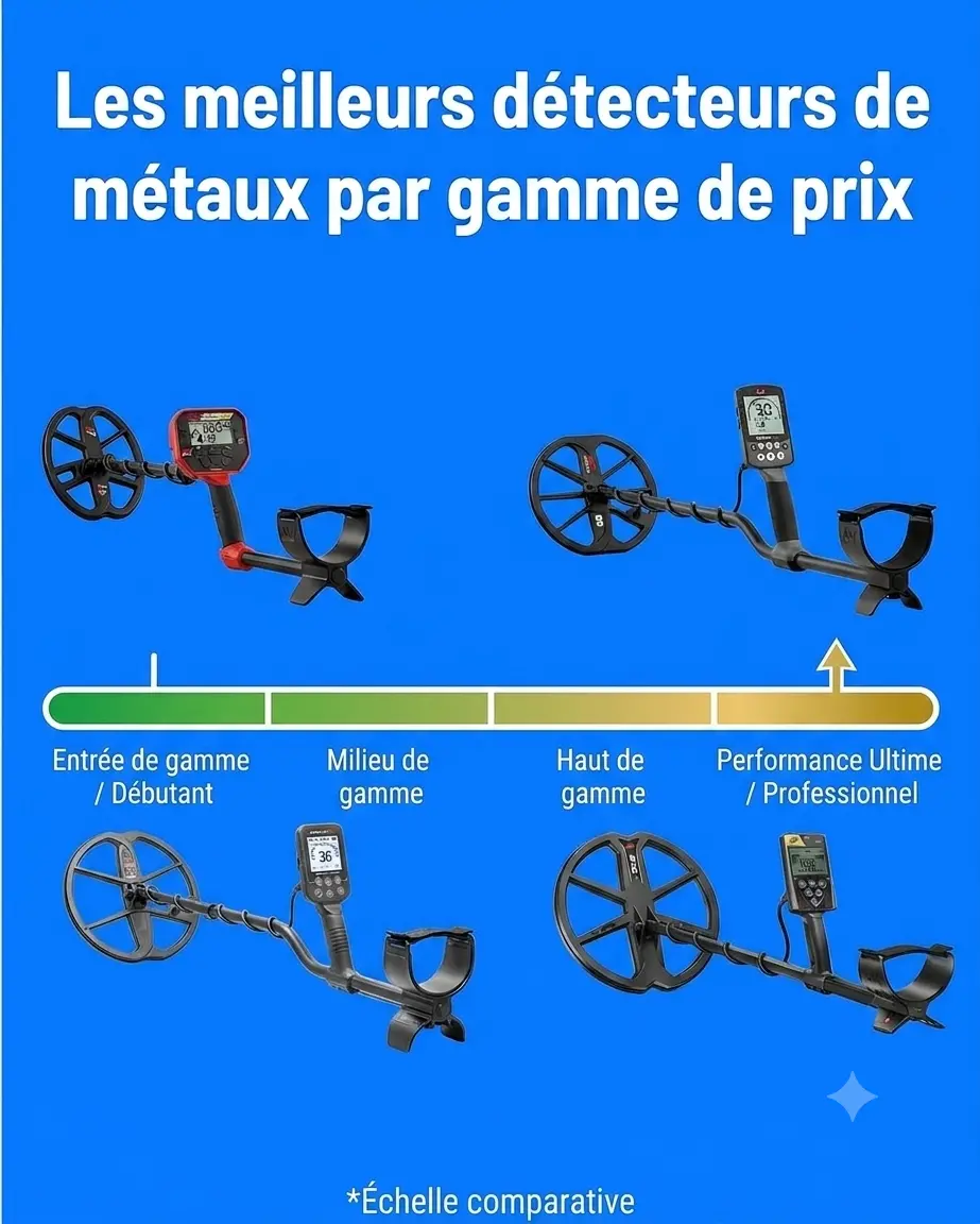 Meilleurs détecteurs par tranche de prix